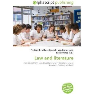 Thumbnail - Law and literature, Fachbücher von Agnes F. Vandome, Frederic P. Miller, John McBrewster