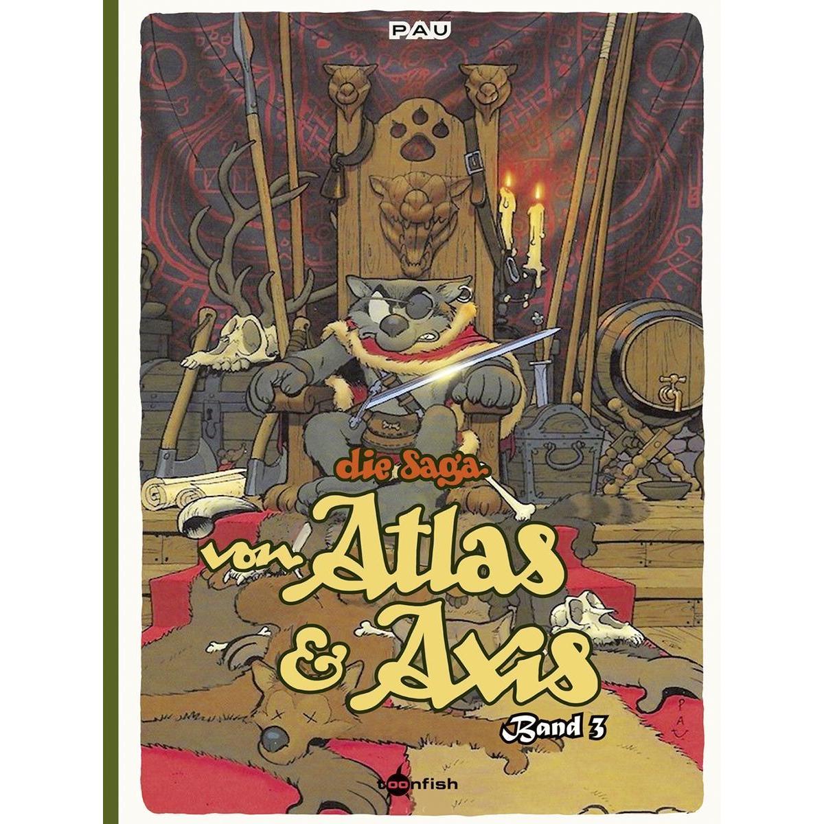 Thumbnail - Die Saga von Atlas & Axis 03, Belletristik von Pau