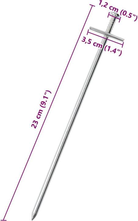 Image du produit vidaXL Zelthering