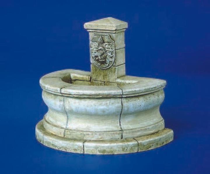Produktbild Plus Model Brunnen halbrund