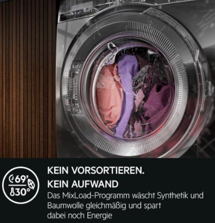 Image du produit AEG LR7G60489 lave-linge Voorbelading 8 kg 1400 RPM A Wit (8 kg, Gauche)
