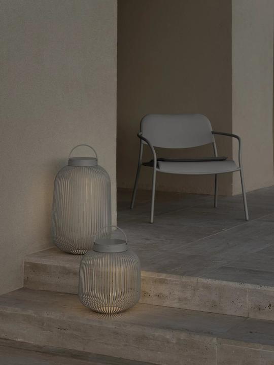 Actual product image Blomus Mobile LED light LITO LED L 31 x 49 cm indoor and outdoor granite grey (1 x)