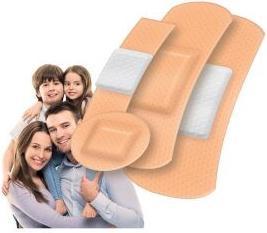 Image du produit Lifemed Pansements adhésifs "Allround" 4 tailles couleur chair, contenu : 50 pcs. 25 mm, rond (50 x)