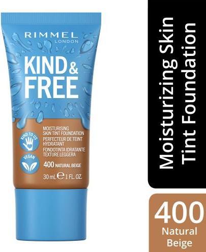 Actual product image Rimmel London RIMMEL KIND&FREE FOUNDATION 400 30ML (400 Natural Beige)