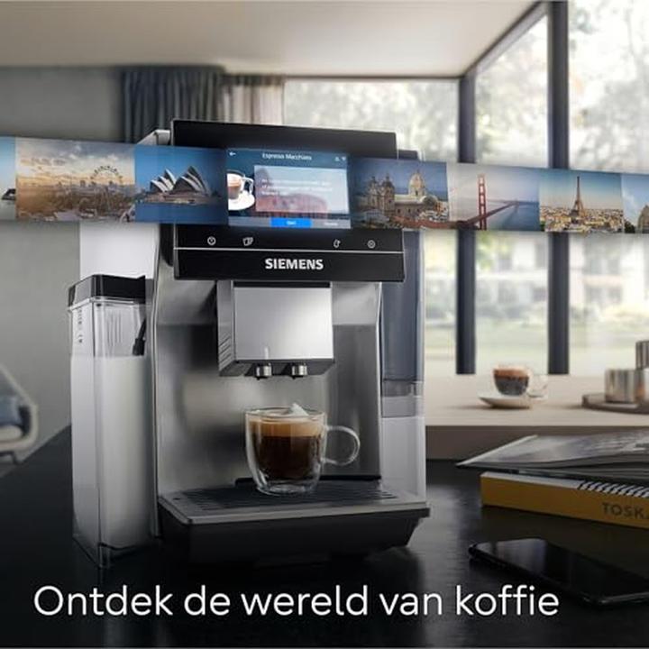Actual product image Siemens TQ715R03 EQ 700 Integral Coffee Machine