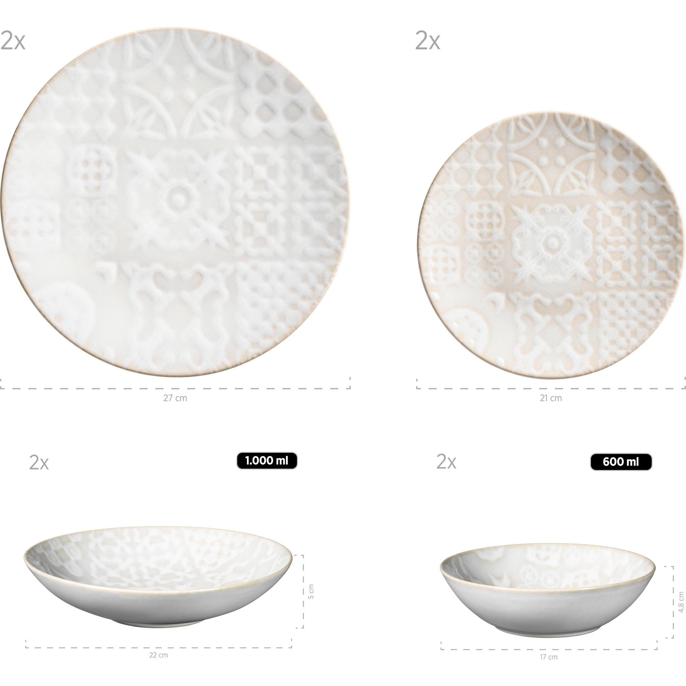 Thumbnail - Mäser, Geschirrset, Traditional Tiles (8 Stück)