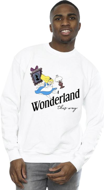 Immagine prodotto Disney Alice In Wonderland This Way Felpa Uomo (XXL)