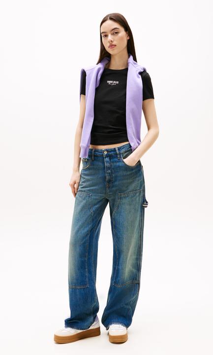 Produktbild Tommy Jeans Tjw Slim Essential Logo2 Tee Ext (XL)