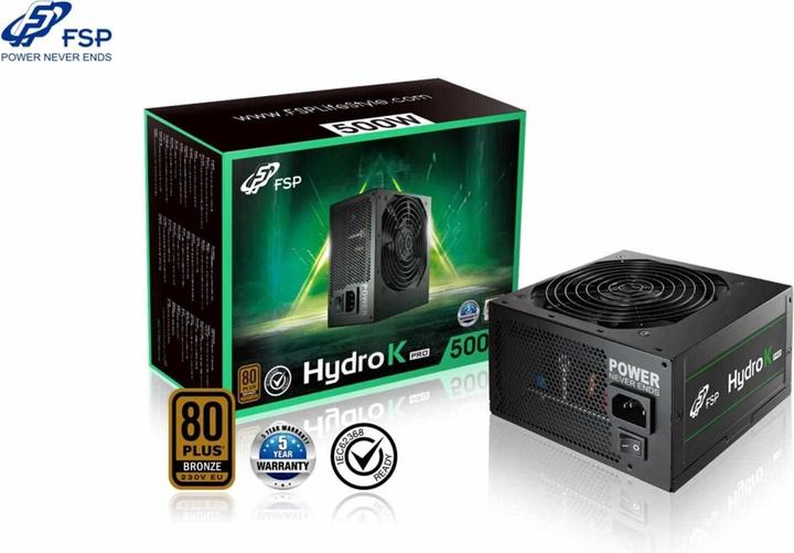 Produktbild Fortron Netzteil HYDRO K PRO 500 80+B (500 W)