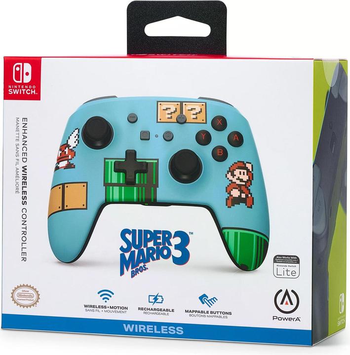 Produktbild PowerA Power A Wireless Controller Super Mario Bros 3 (Switch OLED, Switch Lite, Switch)