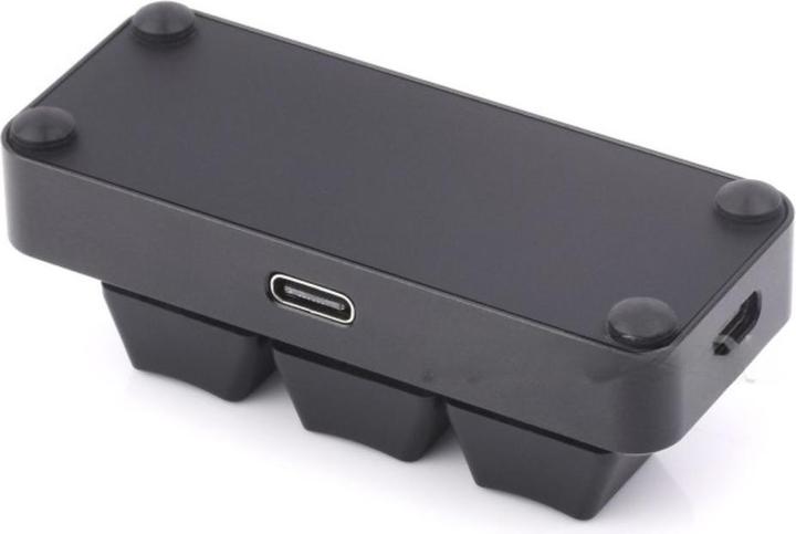 Actual product image WaveShare RP2040 Shortcut Keyboard Plus with 3 keys