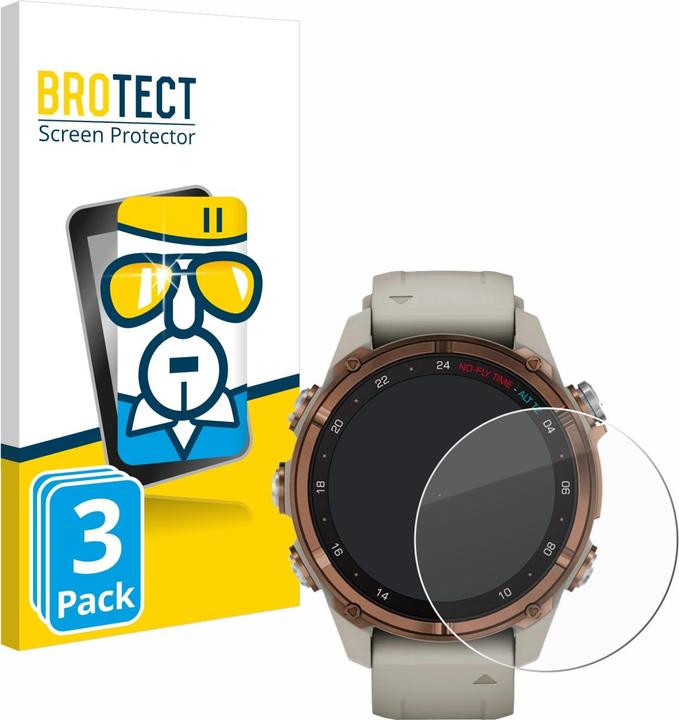 Immagine prodotto BROTECT Protezione dello schermo in vetro temperato corazzato (Discesa Mk3 (43 mm))