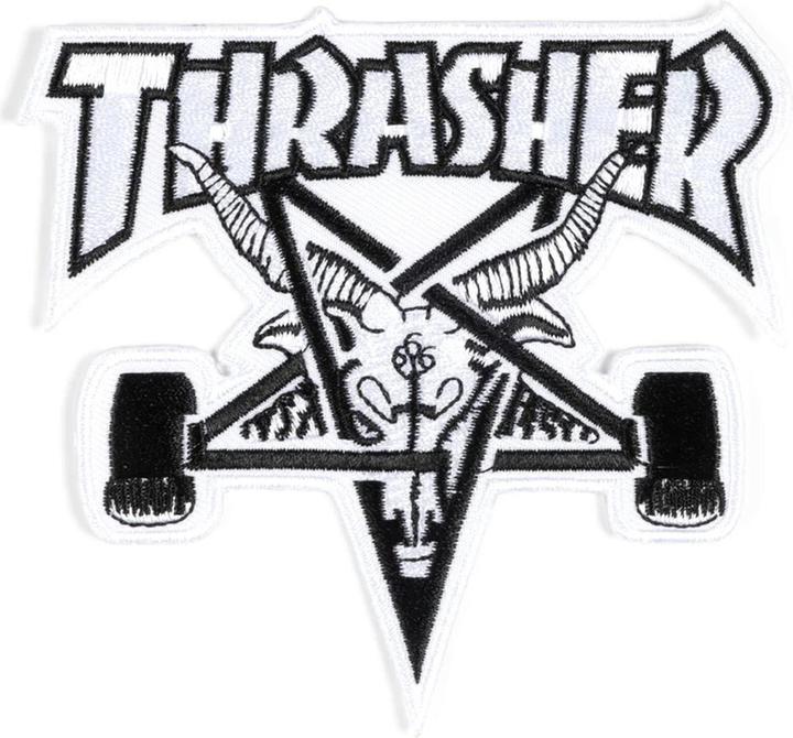 Actual product image Thrasher Skate Goat Patch (1 pcs., 10.16 x 8.89 cm)