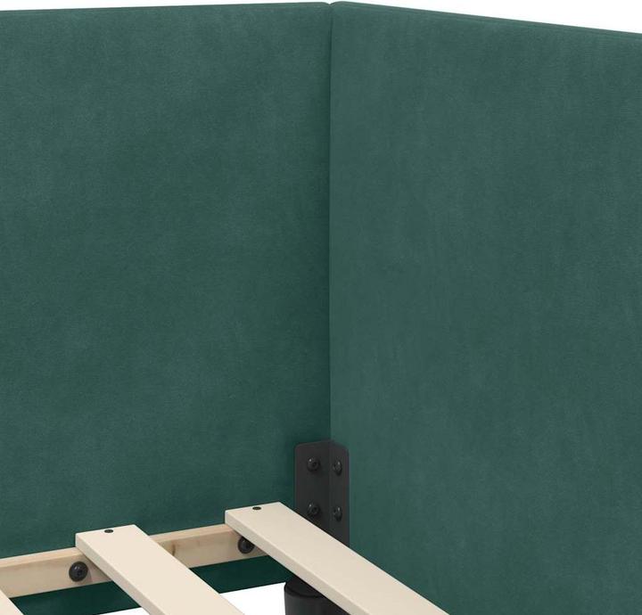 Image du produit vidaXL Eckbettgestell (90 x 190 cm)