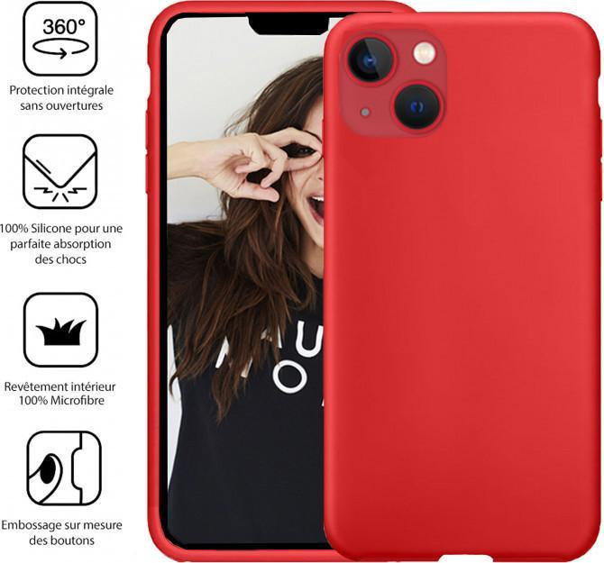 Immagine prodotto Jaym Custodia in silicone premium, serie rossa (Apple iPhone 13 Pro)