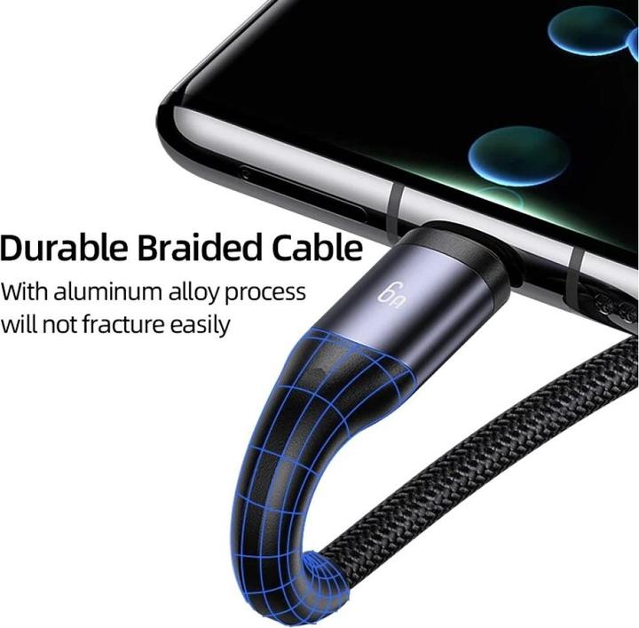 Produktbild Usams USB Typ C – Lightning, USB Typ C, Micro USB B (1.20 m, USB 2.0, 100 W)