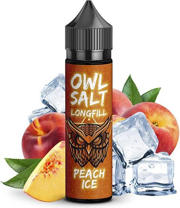 Immagine prodotto Owl Salt Longfill Peach Ice 10/60ml (Pesca)