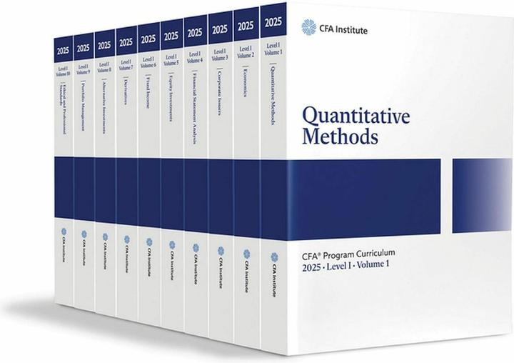 2025 Cfa Programme Curriculum Level I Box Set (Anglais, Institut Cfa, 2024)