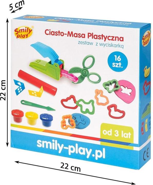 Image du produit Smily Teigmasse mit einer Presse auspressen