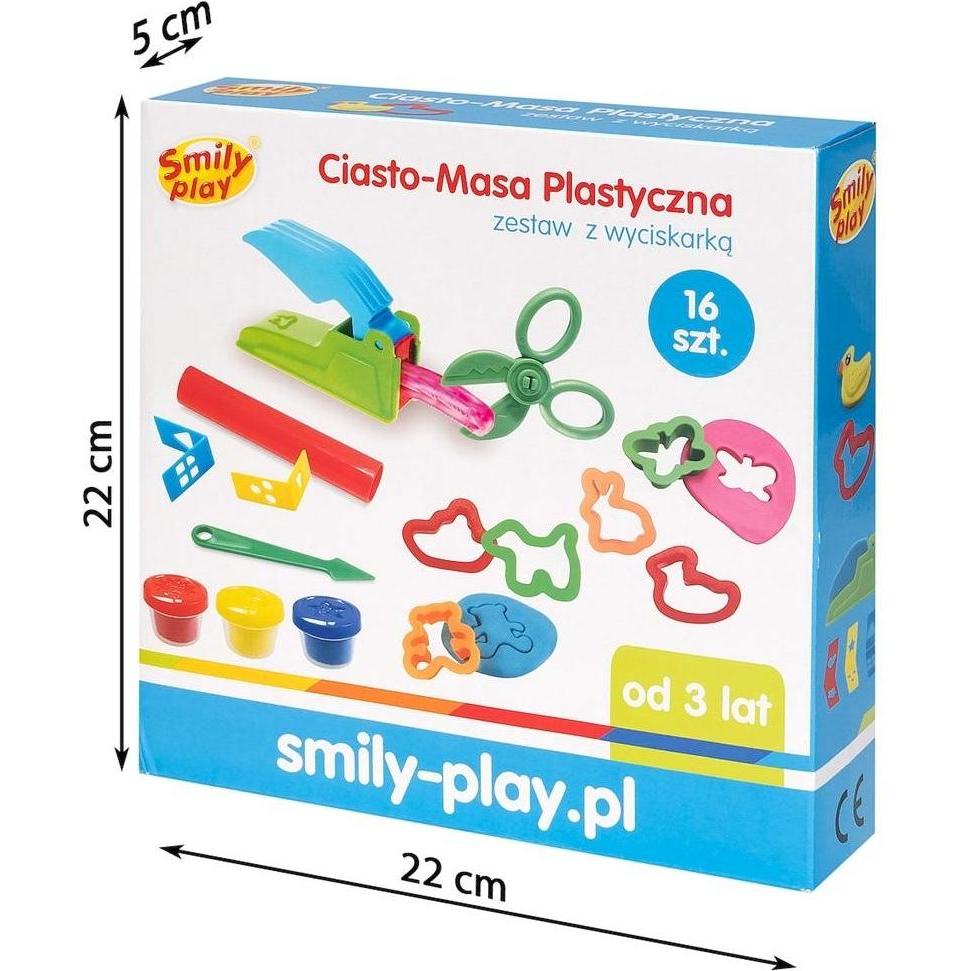 Smily Teigmasse mit einer Presse auspressen (53122824)