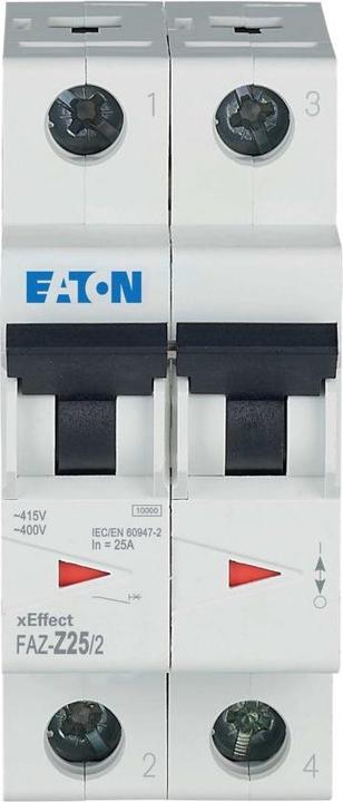 Actual product image Eaton Circuit breaker, 25 A, 2p, 278827