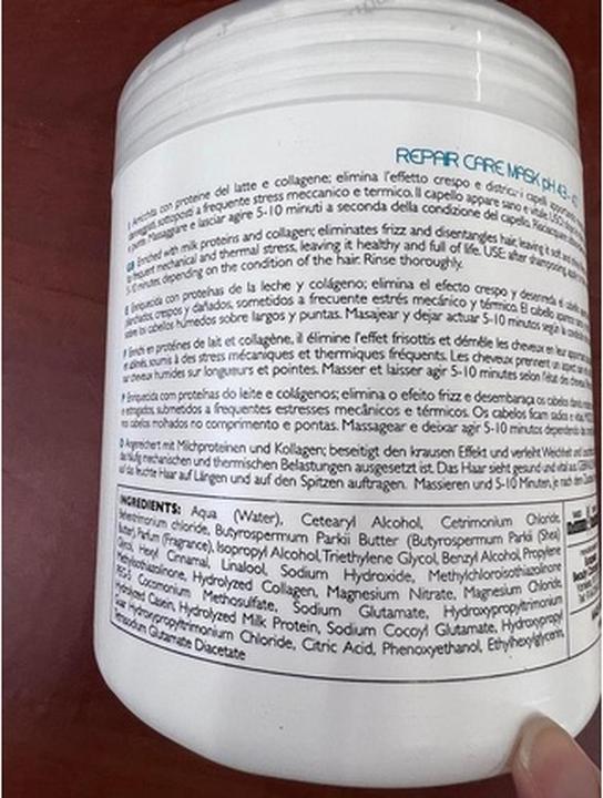 Immagine prodotto Ever Ego Latte di riparazione Maschera al collagene 1000ml 33,8oz (1000 ml)