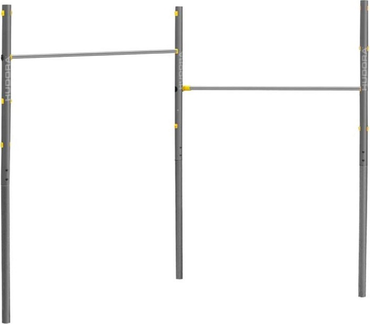 Actual product image Hudora 1 horizontal bar (stainless steel) for Fabian Pro gymnastics bar