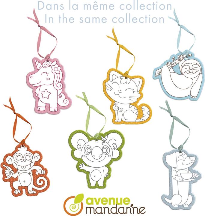 Image du produit Avenue Mandarine Graffy Hang, paresseux (1x)