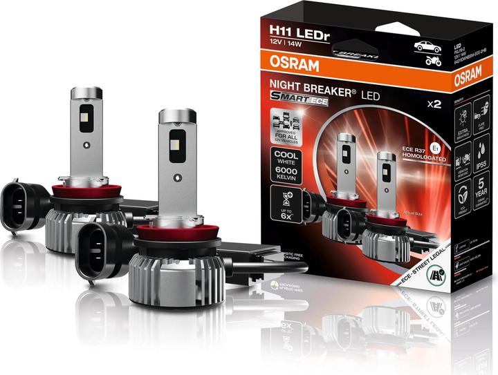 Produktbild Osram Smart ECE mit Night Breaker (H11)