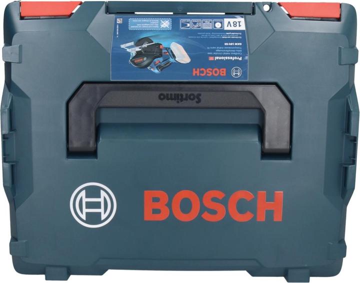 Produktbild Bosch Professional Bosch GKM 18V-50 Professional Akku Metall HandkreissÃ¤ge 18 V 136 mm Brushless + 2x ProCORE Akku 4