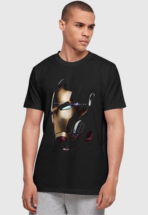 Produktbild Absolute Cult Avengers Endgame - Avenge The Fallen Iron Man Basic T-Shirt - 114279 (S)