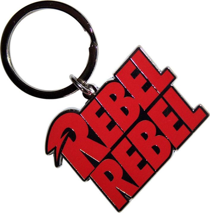 Actual product image David Bowie Rebel Rebel Keyring