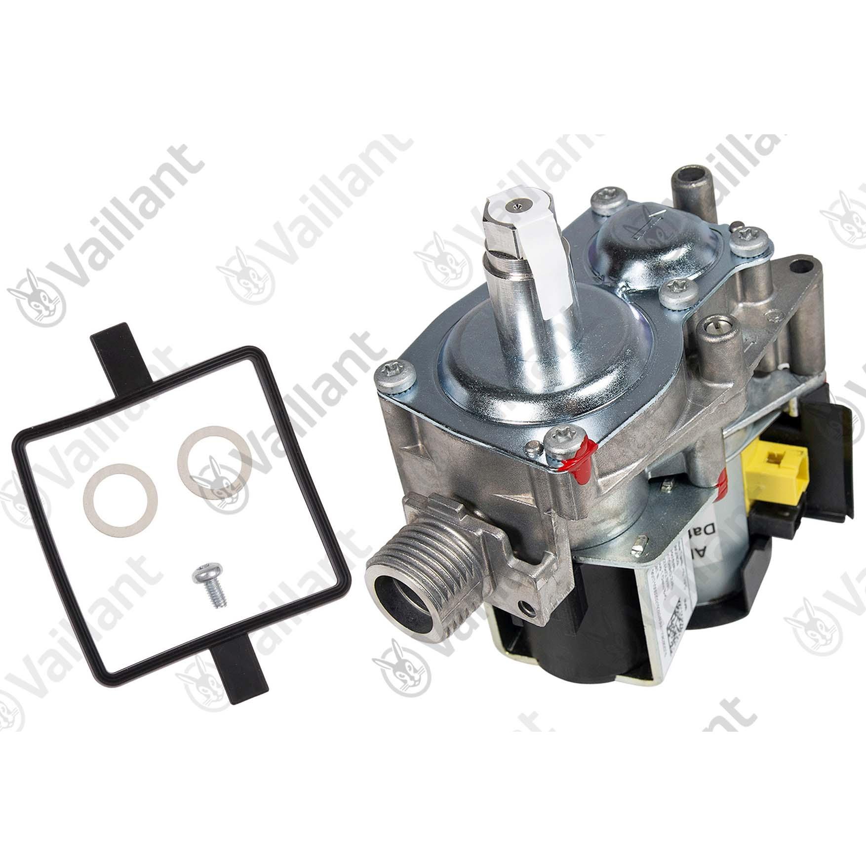 Vaillant, Tubo + Canalina per cavi, Raccordo gas con regolatore di pressione