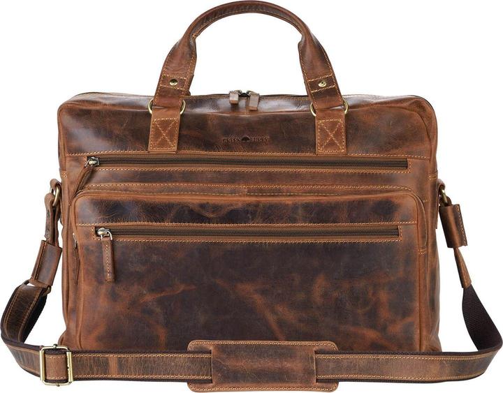 Actual product image Greenburry Vintage 1539 briefcase (18")