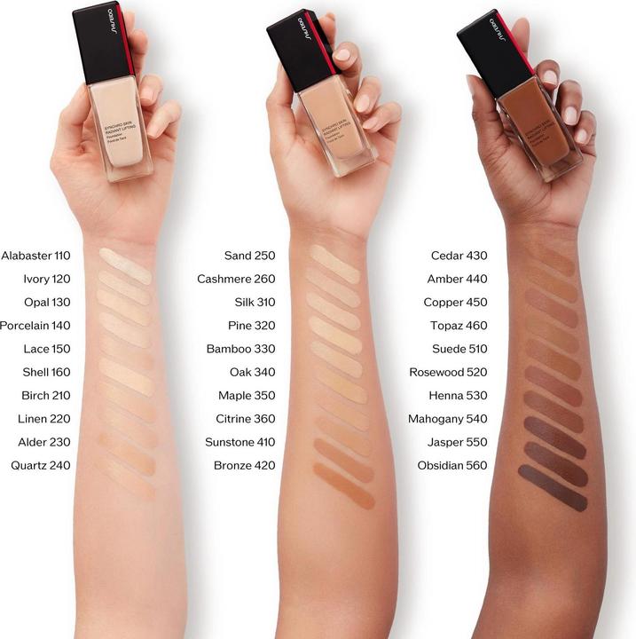 Image du produit Shiseido Synchro Skin Radiant Lifting Foundation 360 Citrine (360 Citrine)