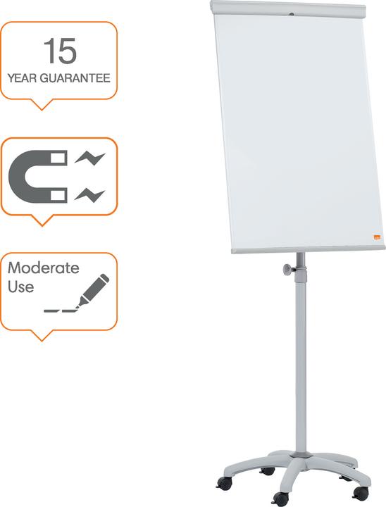 Produktbild Nobo Flipchart Mobil Essence Stahl (68 x 60 cm)