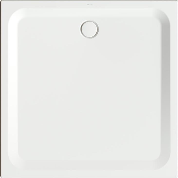 Bette, Duschwanne, Ultra Rechteck-Duschwanne 1300x1300x35mm, mit Glasur Plus, 5826