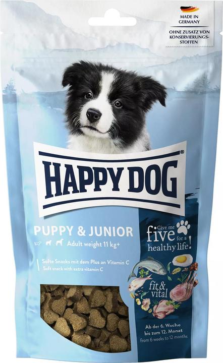 Produktbild Happy Dog Leckerli Fit&Vital Puppy & Junior, 100 g (Welpe + Kitten, 1 Stk., 100 g)