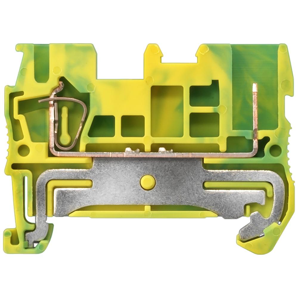 50x Siemens, Verteilerschrank Zubehör, Schutzleiter-Reihenklemme 2,5qmm gn/ge 8WH5100-3KF07