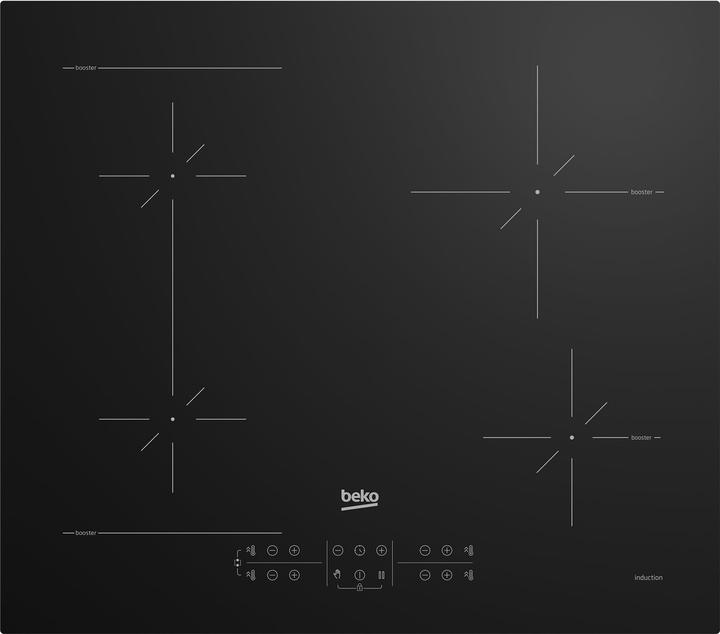 Image du produit Beko HII64200SFMT (59 cm, Table de cuisson à induction)