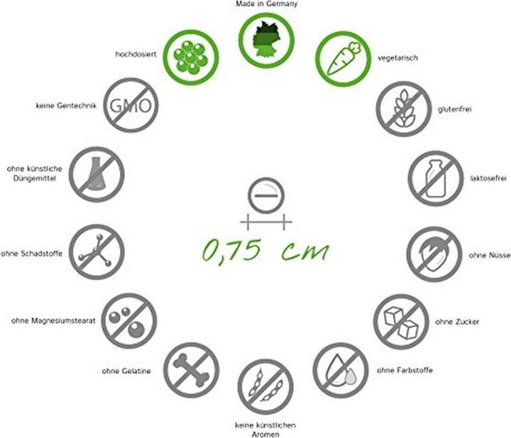 Immagine prodotto Vitamaze Biotina + zinco + selenio (365 Pezzo/i, Pillole)