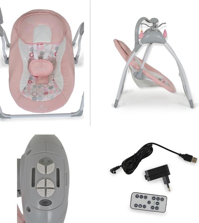 Actual product image Moni Cangaroo Baby Bouncer Electric Jessica