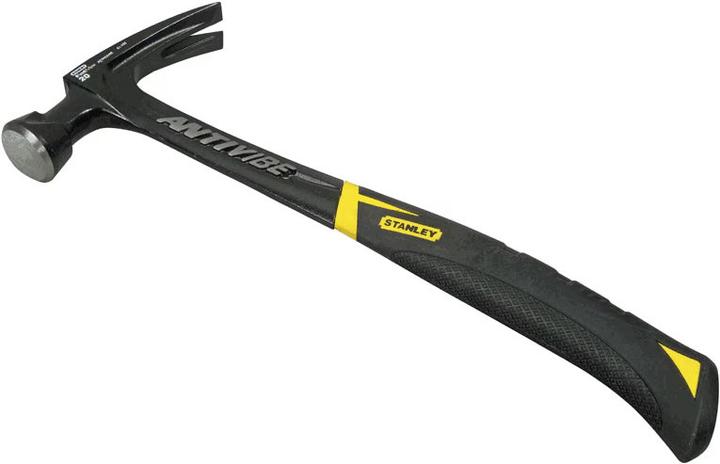 Stanley Marteau FatMax Antivibe à griffes plates (567 g de poids de tête, 340 mm de longueur, poignée (800 g)