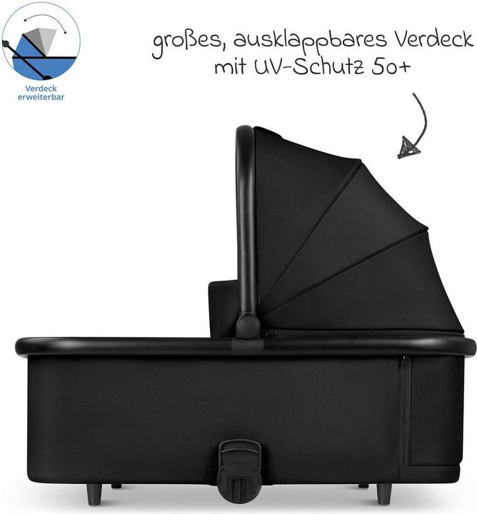 Produktbild ABC Design circle by Kombikinderwagen Kombi-Kinderwagen S Three bis 22 kg mit Babywanne