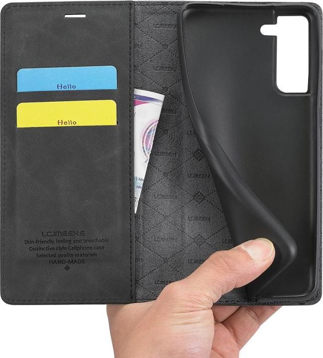 Produktbild Cover-Discount Galaxy S22 - Stand Flip Case Hülle schwarz (Samsung Galaxy S22)