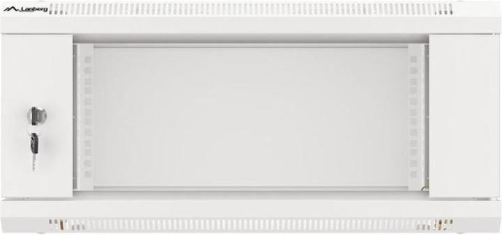 Produktbild Lanberg Wand- Rack 19 " 4HE 600X450mm grau (4 HE, 19 Zoll Rack)