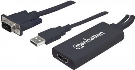 Produktbild Manhattan VGA zu (HDMI, 6.80 cm)
