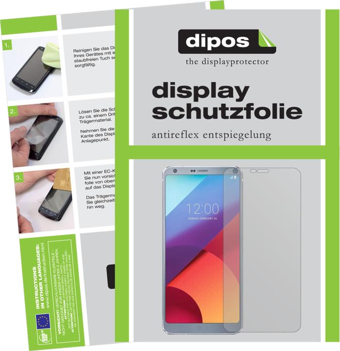Actual product image Dipos Screen Protector Anti-Glare (6 pcs., LG G6+)