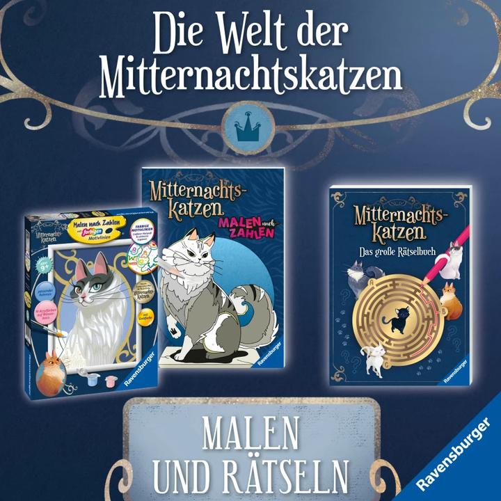Productafbeelding Ravensburger Mitternachtskatzen, Band 4: Der Geisterkater von Bakerloo (Duits, Barbara Laban, Jérôme Pélissier, 2023)