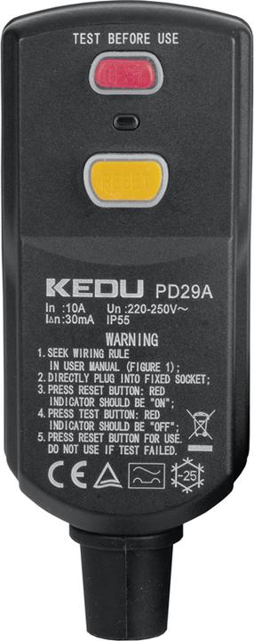 Image du produit Steffen Fiche de protection FI (Type 13)